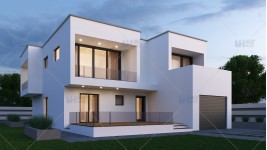 Proiect casa parter + etaj (187 mp) - Herra